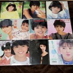 小泉今日子EPレコード11枚セット【なぎさのはいから人魚、常夏娘他