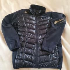 ミズノプロ ハイブリッド中綿ジャケット L 防寒 軽量 トレーニング