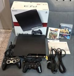 美品】PS3 本体 CECH-2000A ＋コントローラー2本＋ソフト2本 - メルカリ