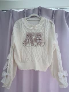 LIZLISA Twin Bearsニットトップス - メルカリ