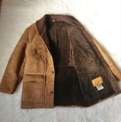 オーバーサイズ ムートンコート ニュージーランド製 ロング丈 vintage