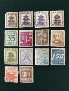 未使用銭単位切手 2、3次新昭和14枚 - メルカリ