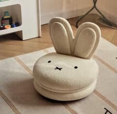 新品未開封】miffy ミッフィー マカロンチェア 椅子 - メルカリ
