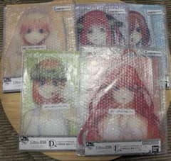 五等分の花嫁 一番くじ バストアップアクリルボード ABCDE賞 コンプ