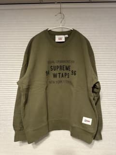 Supreme / WTAPS Crewneck ライトオリーブ スウェット L - メルカリ