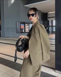 MARNI オリーブグリーン セットアップ - メルカリ