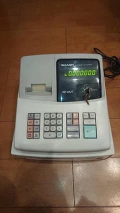 SHARP 電子レジスター XE-A127 店舗用品 レジ ドロワーキー無し - メルカリ
