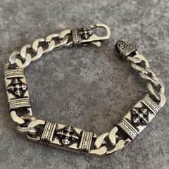 メキシカンジュエリー シルバー925 喜平チェーン ブレスレット