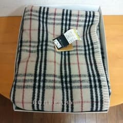 BURBERRY バーバリー チェック柄 ブランケット 西川産業 タグ付き