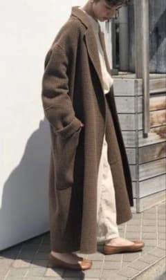 値引き交渉可】todayful オーバーチェックコート 36 - メルカリ