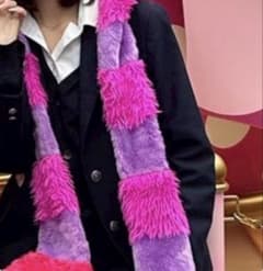 ディズニーチェシャ猫マフラーキャップ - メルカリ