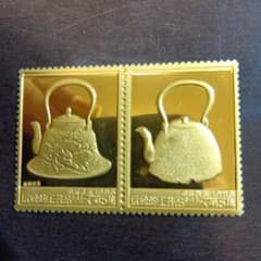 松本徽章工業 純銀金張プレート 特別郵趣 伝統的工芸品 - メルカリ