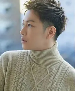 2026年最新】ABYTS ／ 佐藤健 ネック：タートルネック ニット