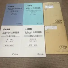 2026年最新】浜学園 小6 最高レベル特訓 テキストの人気アイテム