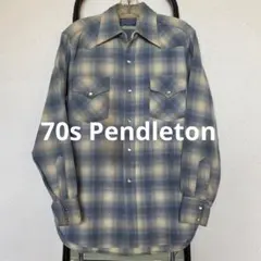 超超スペシャル 90s ペンドルトン オンブレ チェック シャツ XXL