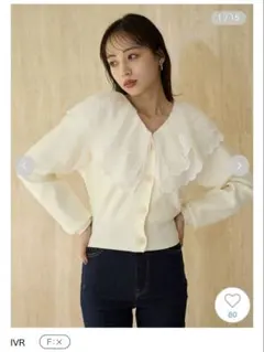 2026年最新】レースカラーニットプルオーバー snidelの人気アイテム