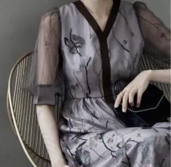 2026年最新】etoll 刺繍レースワンピースドレスの人気アイテム - メルカリ