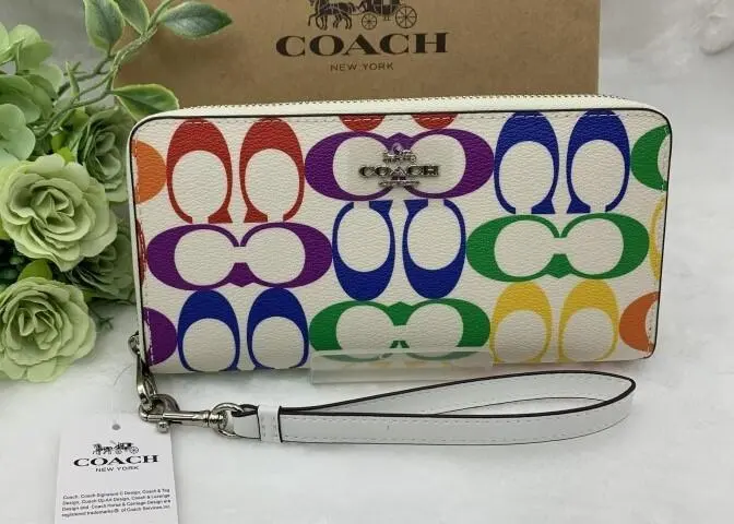 2026年最新】coach長財布レインボーの人気アイテム - メルカリ