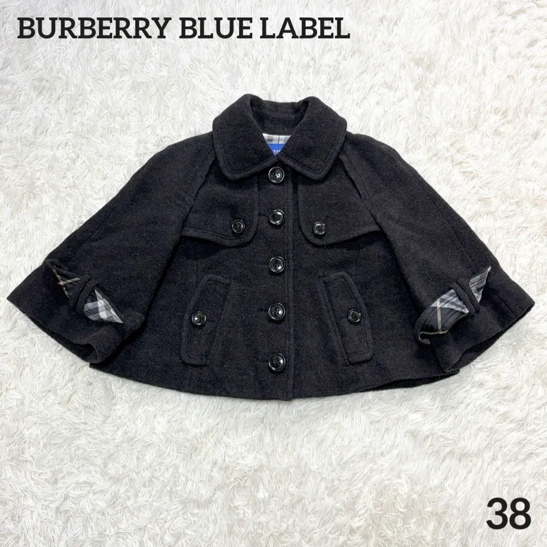 2026年最新】BURBERRY BLUE LABEL ポンチョ・ケープコートの人気