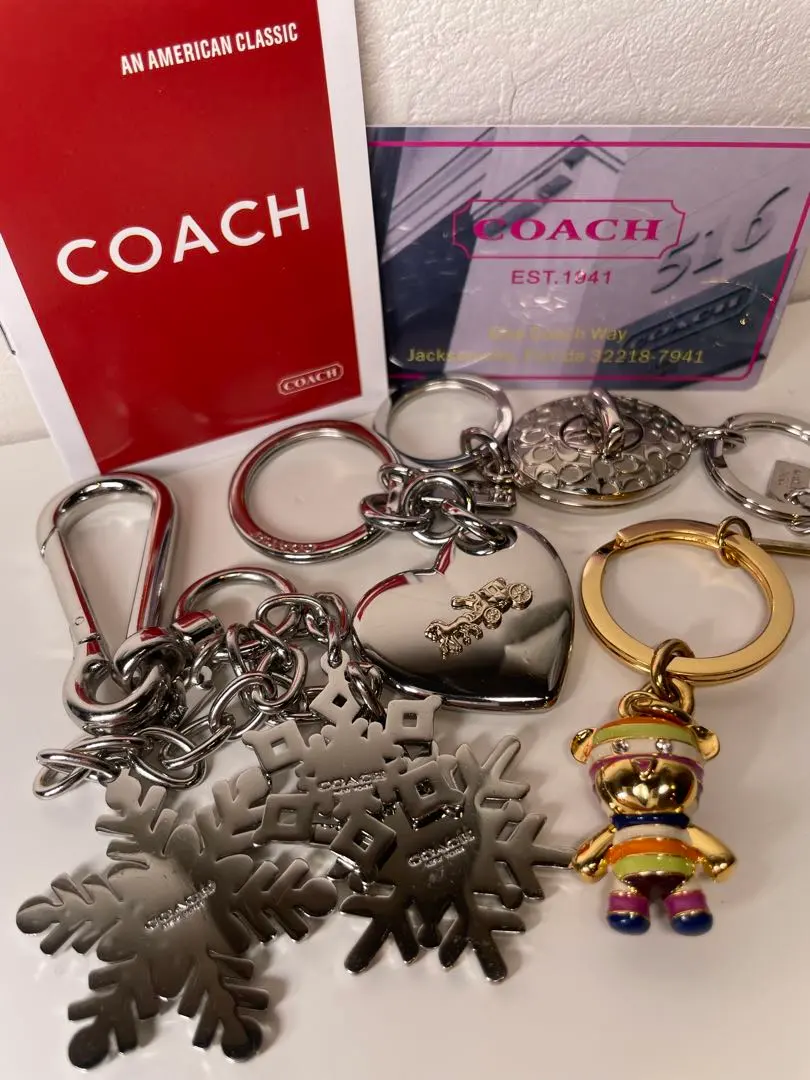 2026年最新】コーチ キーホルダー 雪の結晶の人気アイテム - メルカリ