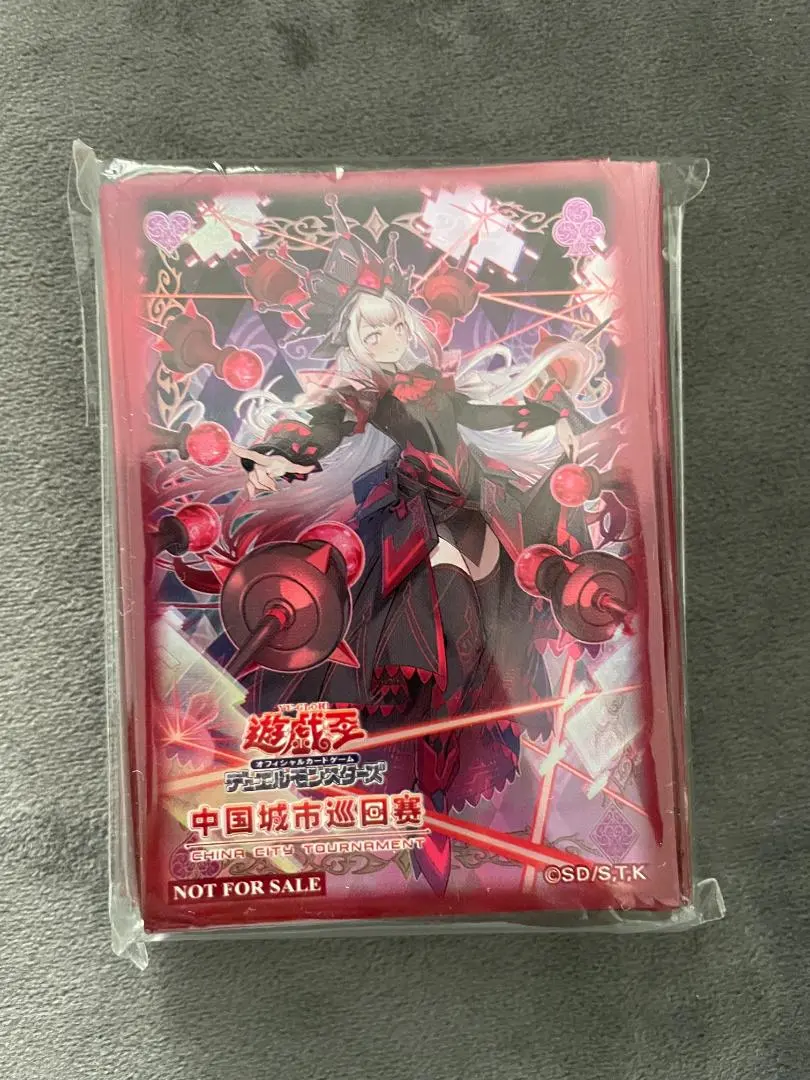 遊戯王 M∀LICE＜Q＞RED RANSOM スリーブ 未開封 M∀LICE＜Q＞RED RANSOM スリーブ 中国 遊戯王 レッドランサム