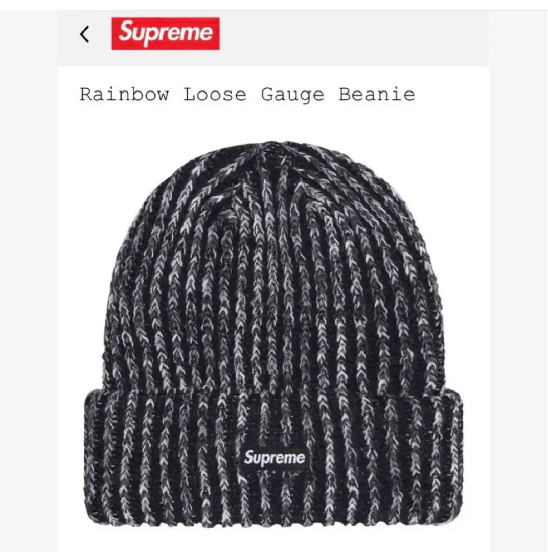 2025年最新】supreme loose gauge beanie 