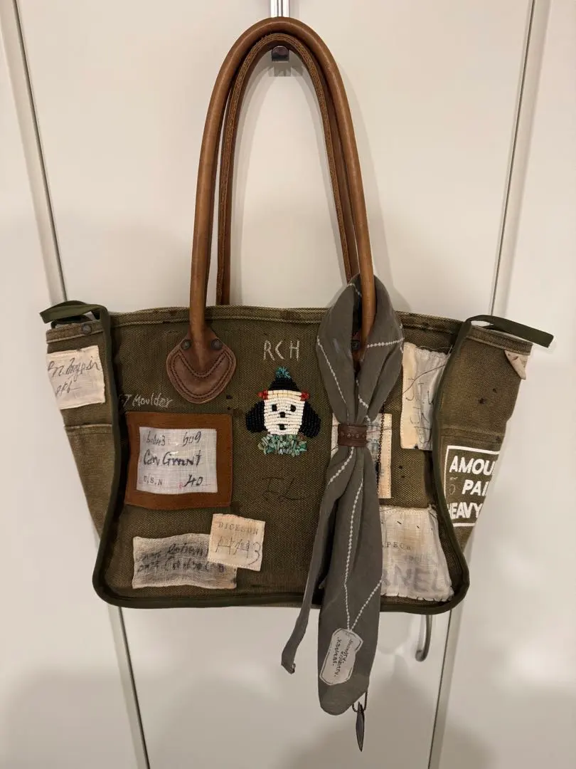 a*o 様kapital kountry 4 號軍用帆布牛奶包‐ Mercari 日本最大二手網購平台