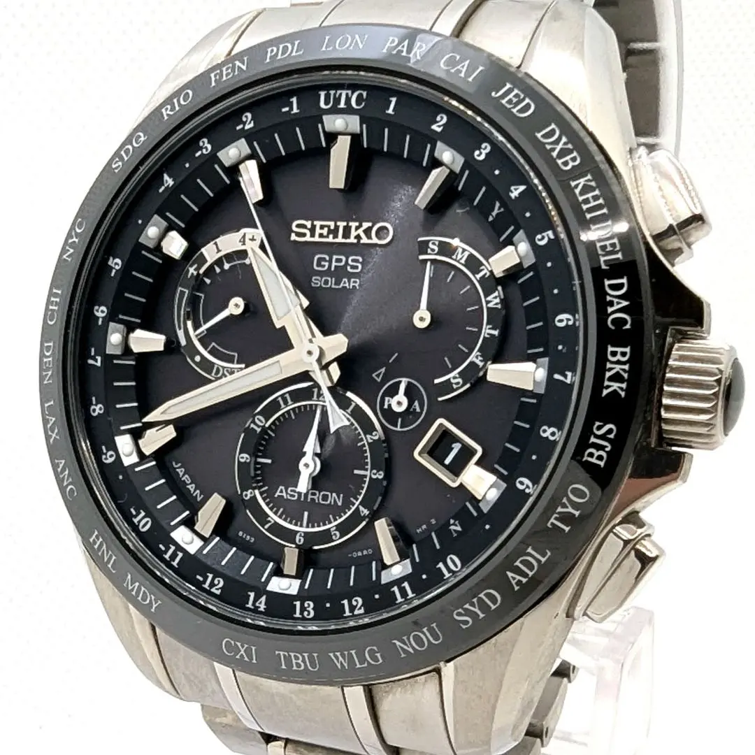 2026年最新】SEIKO 8X53-0AB0-2 GPS アストロン 腕時計 チタン/チタン