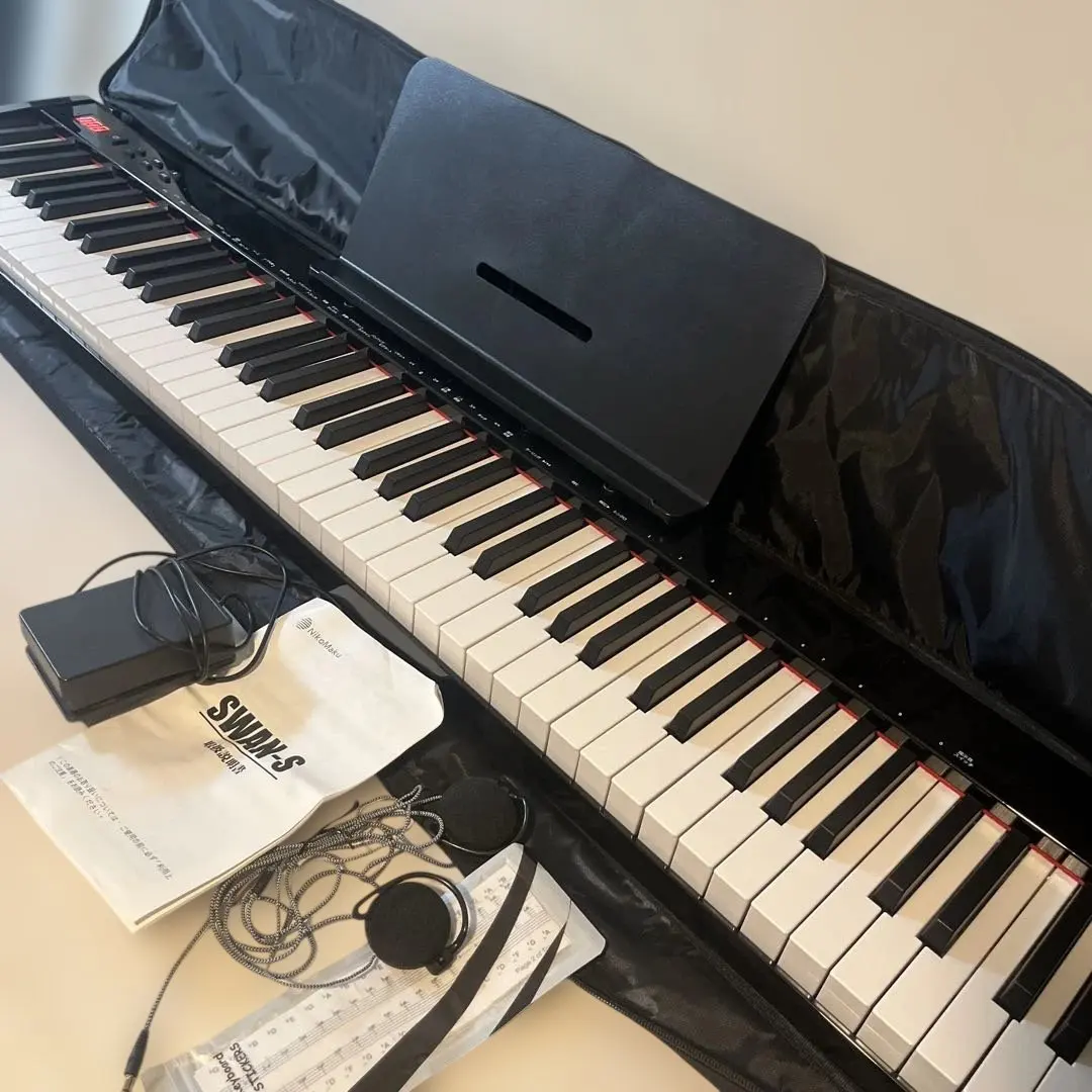 2026年最新】ニコマク 電子ピアノ 88鍵盤 swanの人気アイテム - メルカリ