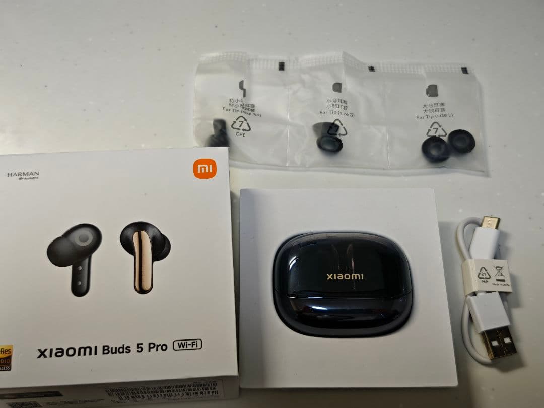 イヤホン Xiaomi Buds 5 Pro WiFi シャオミ、Wi-Fi版も用意した完全ワイヤレスイヤホン「Xiaomi Buds 5