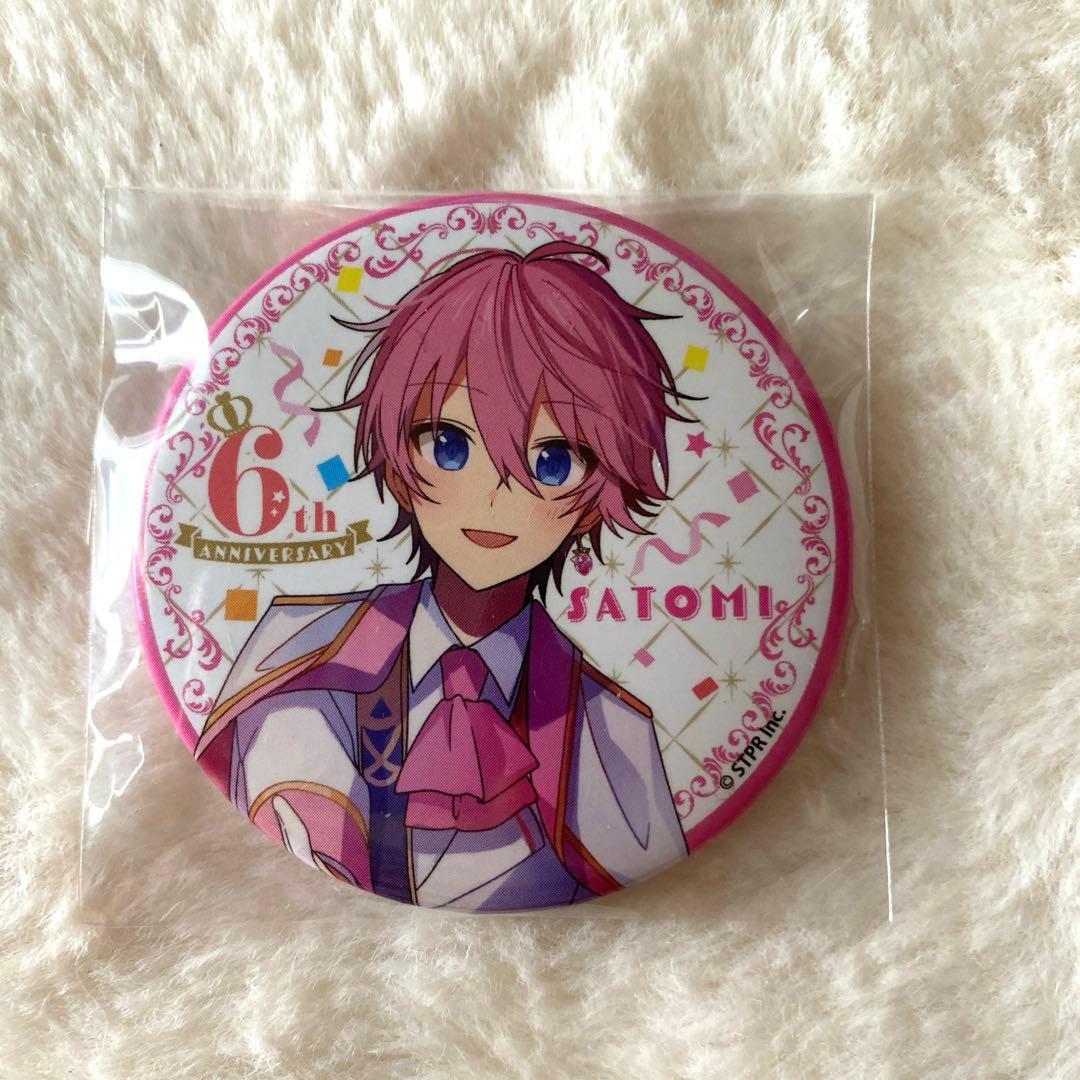 すとぷり さとみくん6周年等身缶バッジ - メルカリ