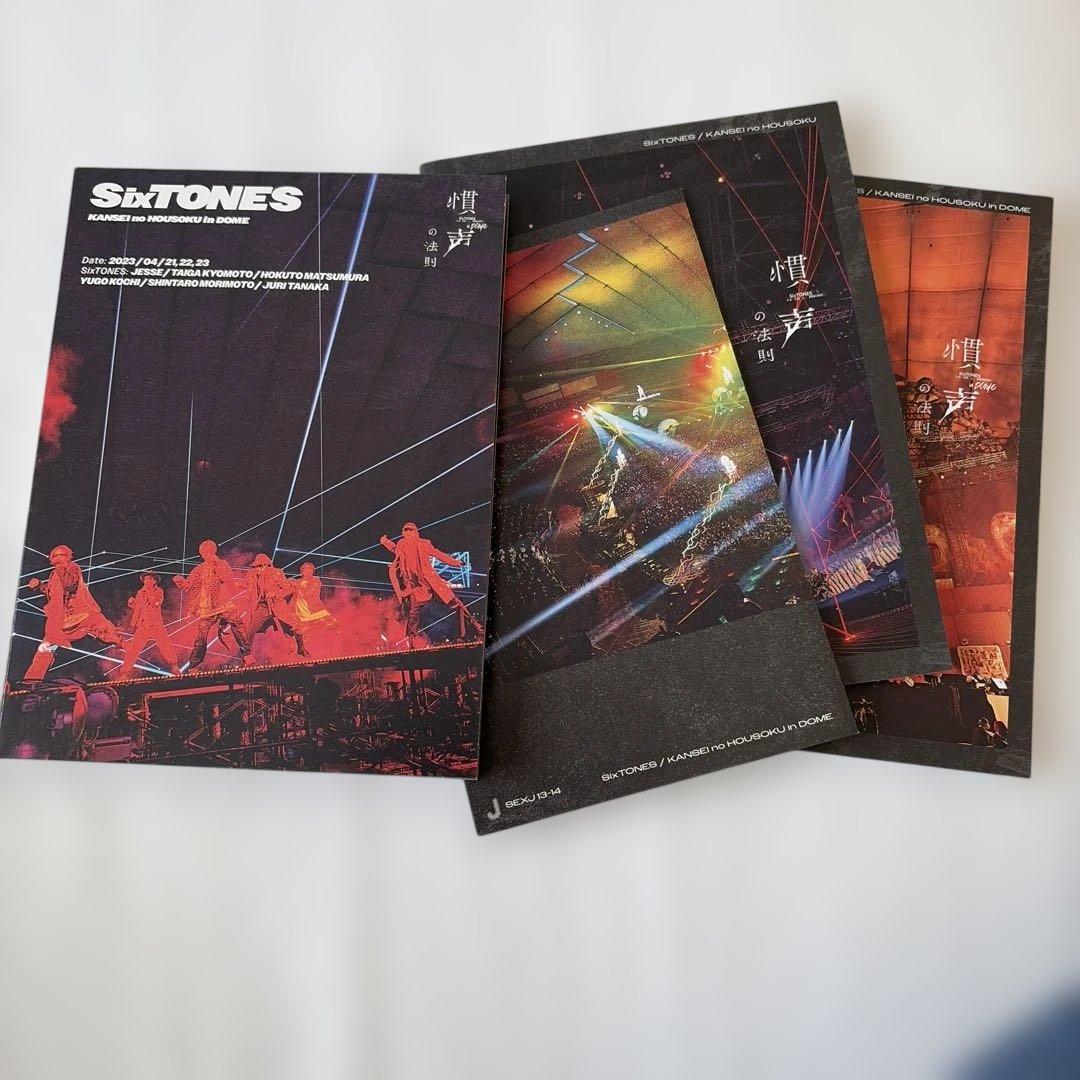 SixTONES/慣声の法則 in DOME〈初回盤・2枚組〉 - メルカリ