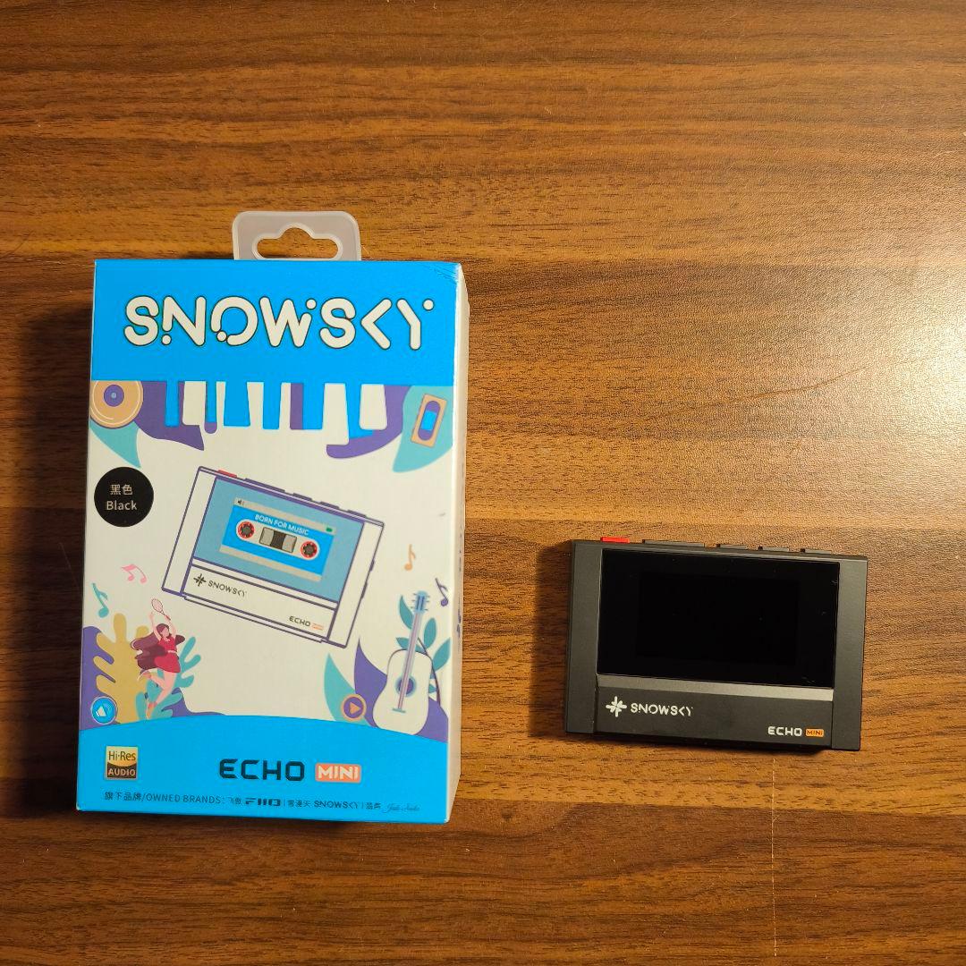 FIIO SKY ECHO MINI ブラック DAP Dap Fiio Snowsky Echo Mini Bluetooth Mp3 Retro Cor Preta Preto