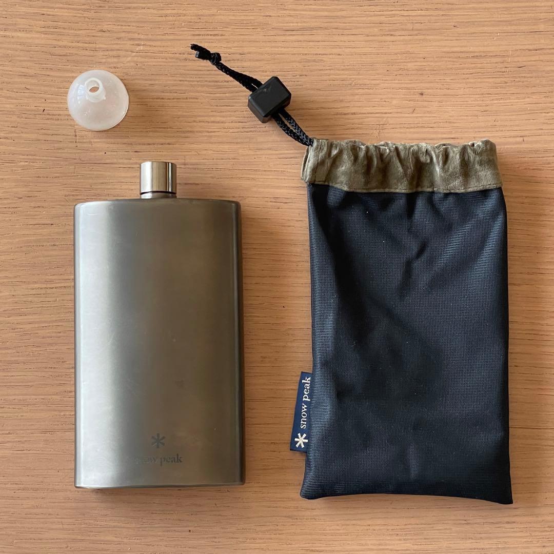 Snow peak チタンスキットル T-013 廃盤 スノーピーク Lサイズ - メルカリ