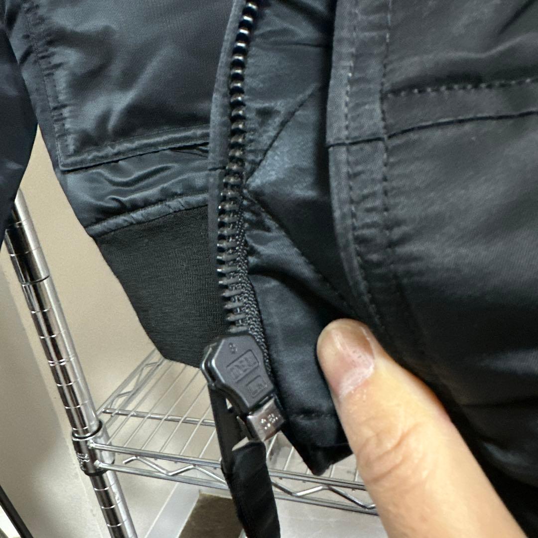 Mサイズ CWU45/P 初年度モデル復刻黒高光沢ナイロンIDEALジッパー