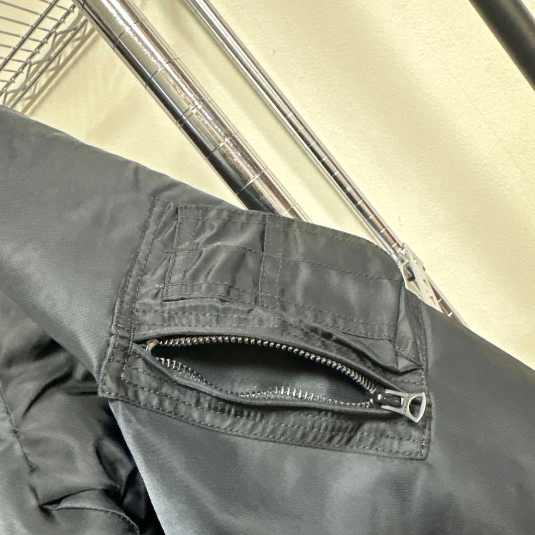 Mサイズ CWU45/P 初年度モデル復刻黒高光沢ナイロンIDEALジッパー