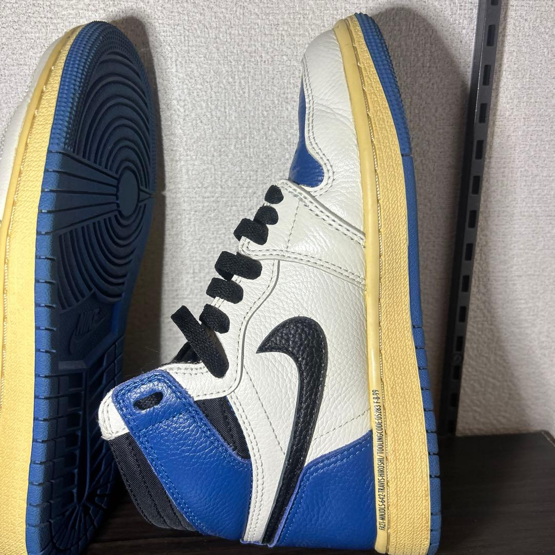 Travis Scott Fragment AJ1 23.0CM トラフグ
