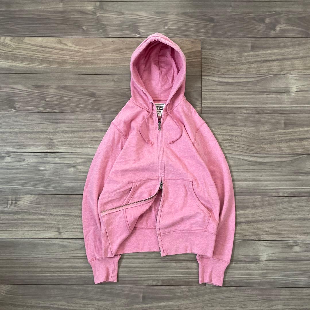 00s OLD UNIQLO ダブルジップ パーカー S archive 短丈 - メルカリ