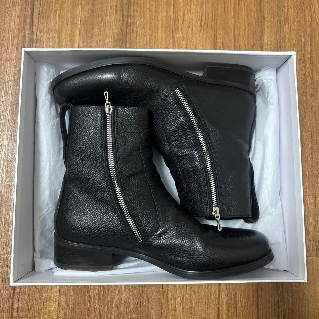 3連休セール】Llife SLIGHT SQUARE ZIP BOOTS 42 - メルカリ