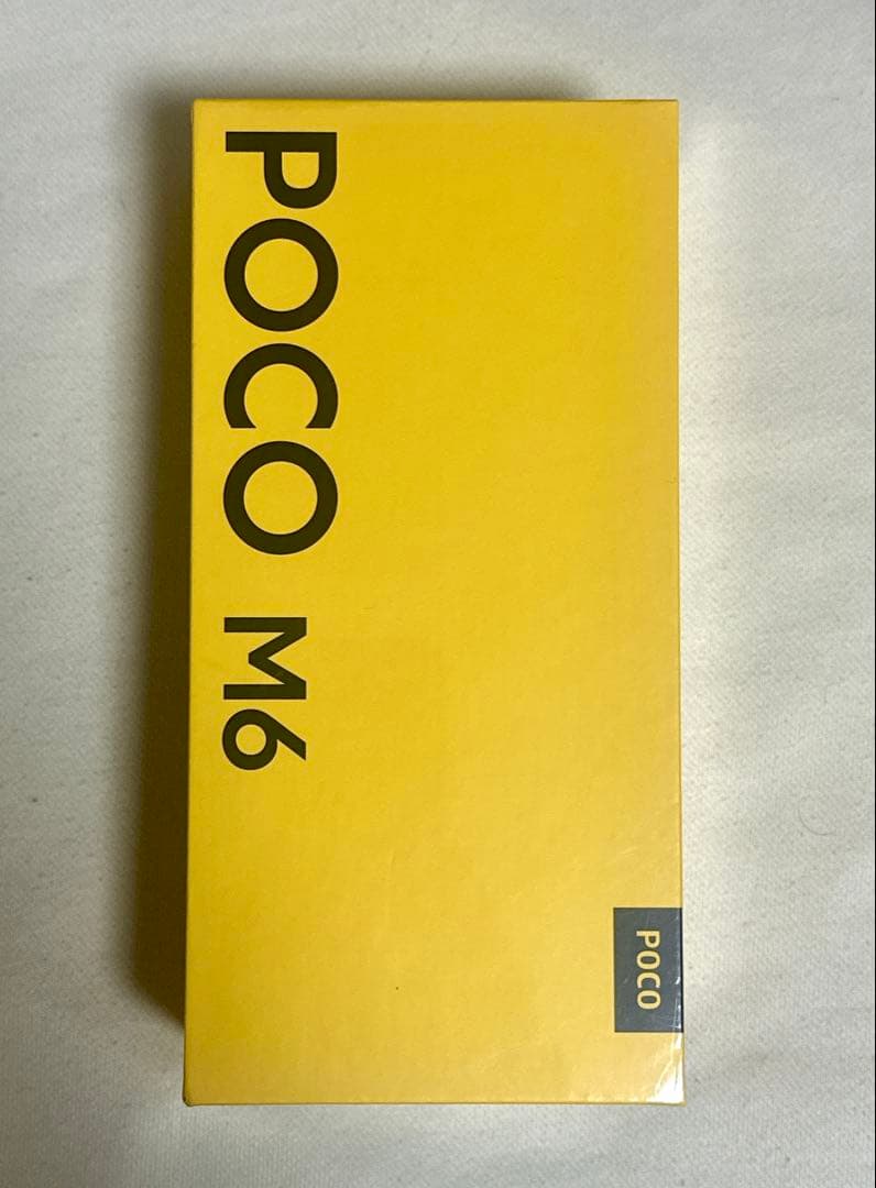 新品 POCO M6 6GB/128GB シルバー SIMフリー Xiaomi 新品 POCO M6 6GB/128GB シルバー SIMフリー Xiaomi シャオミから新型2