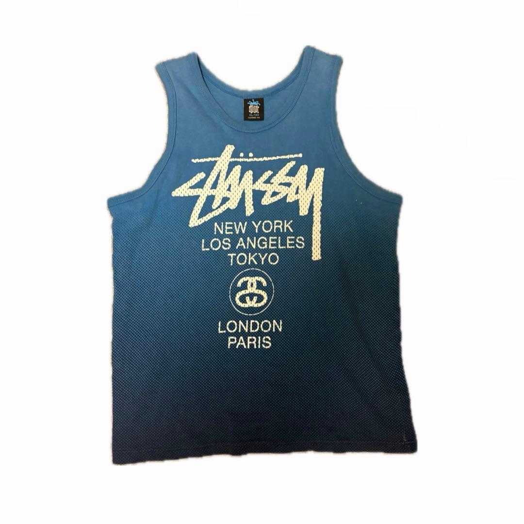 old stussy 90s00s World Tour tank top - メルカリ