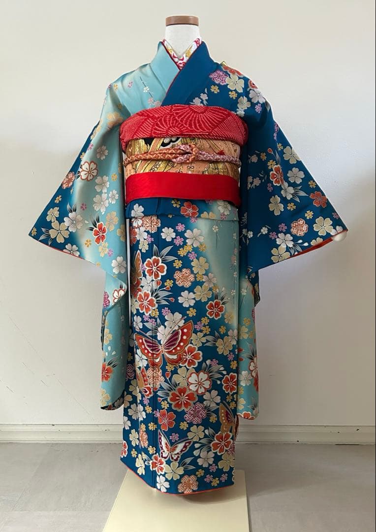 7歳　七五三　正絹着物　古典柄　帯　帯揚げ　帯締め しごき　セット なごみや 七五三 帯揚げ しごき セット 通年用 日本製 子供用 正絹