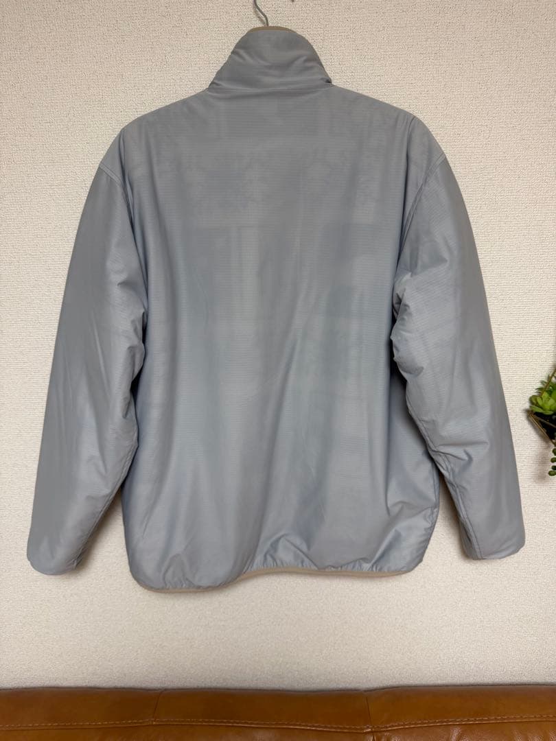 BEAMS PLUS ボアジャカード リバーシブル ミリタリージャケット スノー