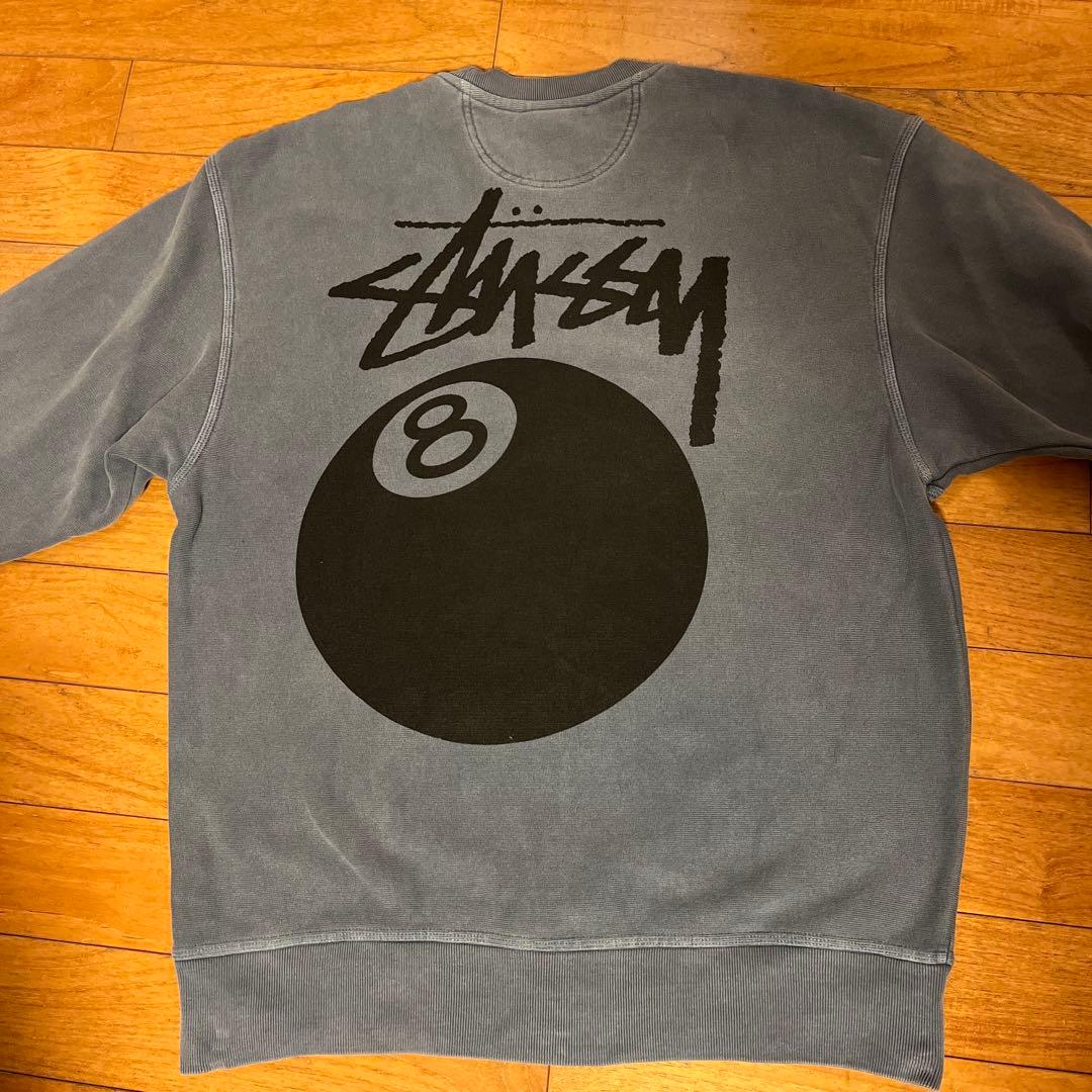 STUSSY ピグメントダイ 8ボール スウェット トレーナー - メルカリ