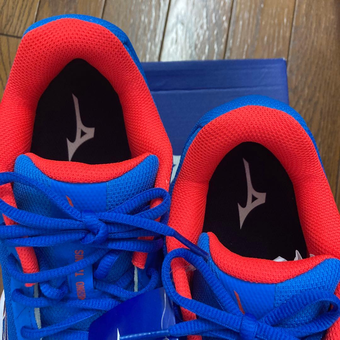 テニスシューズ　27.5cm　ウェーブエクシード　LIGHT WIDE OC