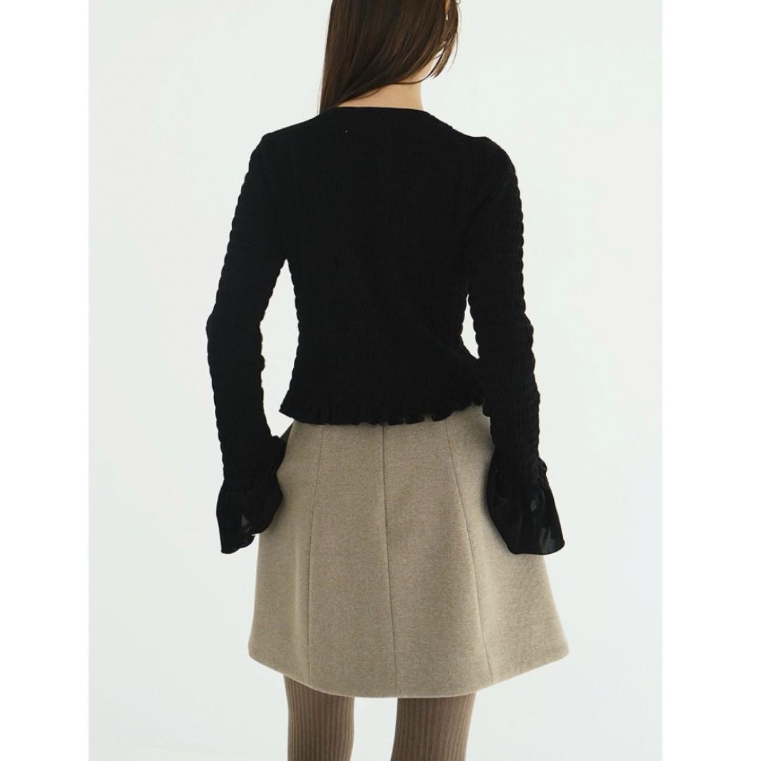 CLANE クラネ SHIRRING DESIGN BLOUSE - メルカリ