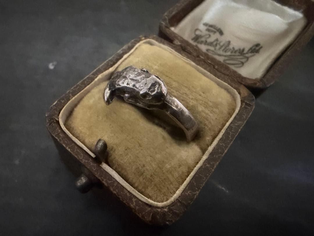 激希少 ヴィンテージ メキシコ シルバー 925 リング アンティーク