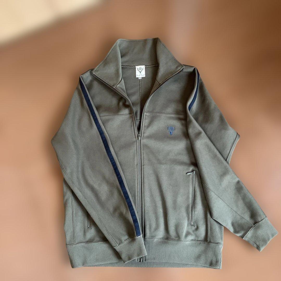 South2 West8 オリーブグリーン ジップアップジャージ M SALE 30%OFF】[RW621]South2West8(サウスツーウエストエイト)S.L.