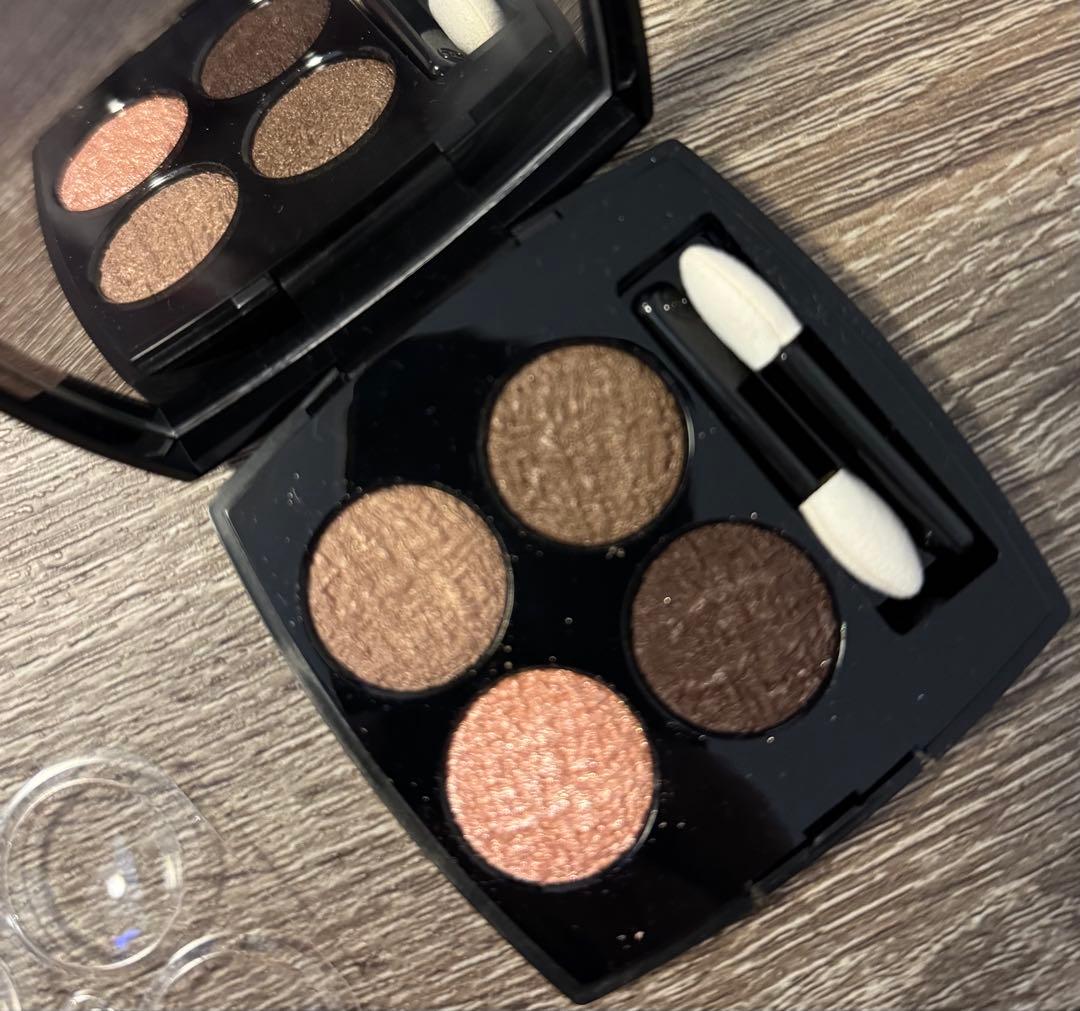 CHANEL レキャトル オンブル ツイード 04ツイードブランエローズ 新品】CHANEL レ キャトル オンブル 04 ツイードブラン エ ローズ