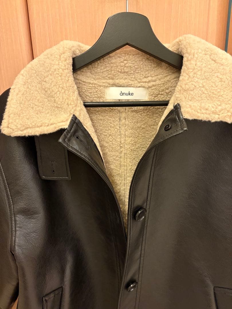 anuke アンヌーク】Boa Flight Jacket☆美品☆38☆完売品 - メルカリ
